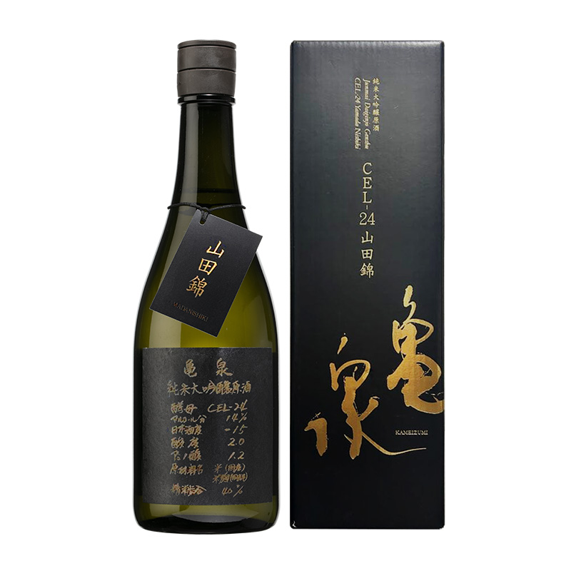 龜泉 純米大吟釀 山田錦 CEL-24 720ml