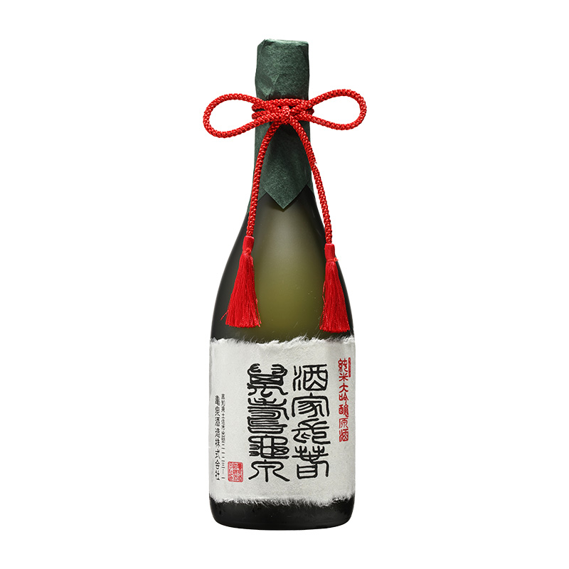 龜泉 純米大吟釀 酒家長春萬壽  720ml