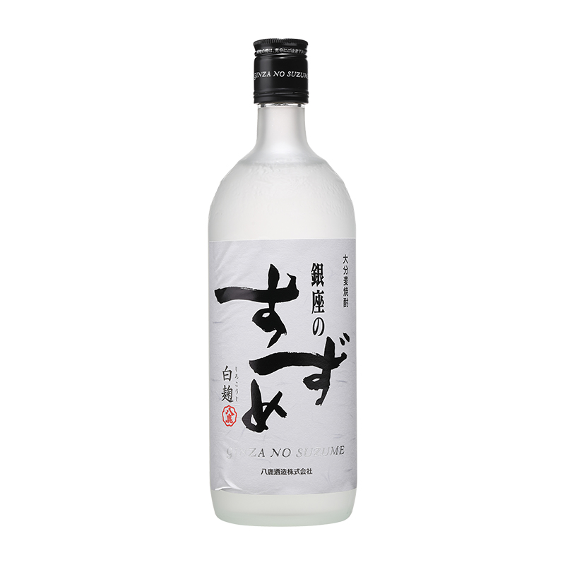 銀座之麻雀 麥燒酎 白麴 720ML