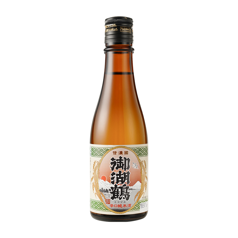 御湖鶴 純米辛口 火入 300ml