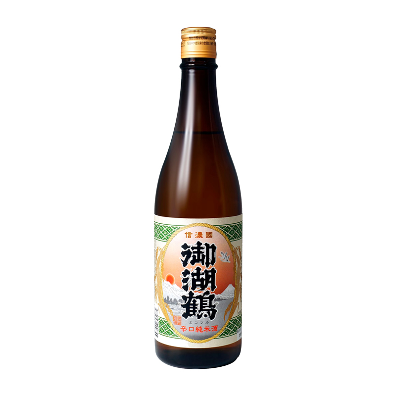 御湖鶴 純米辛口 火入 720ml