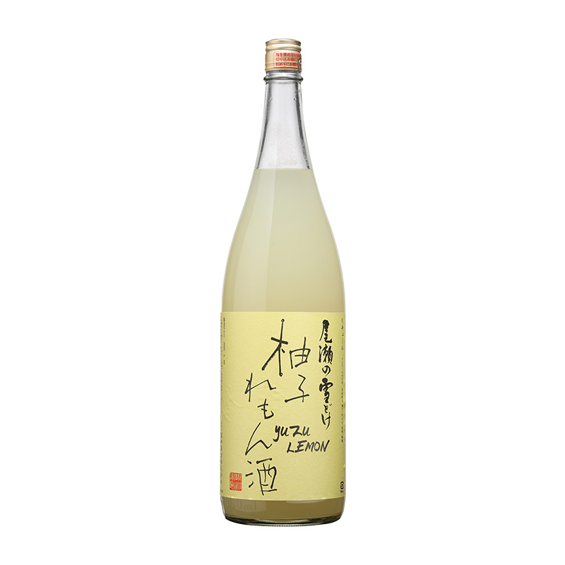 尾瀨雪融 柚子檸檬酒 1.8L