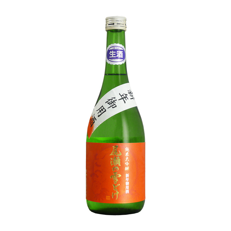 尾瀨雪融 純米大吟釀 新年御用酒 720ml