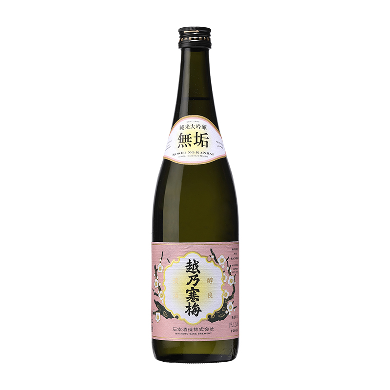越乃寒梅 無垢 純米大吟釀 720ml