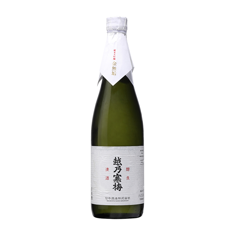 越乃寒梅 純米大吟釀 金無垢 720ml