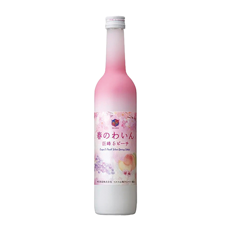 本坊 春蜜桃巨峰葡萄粉紅酒 500ml