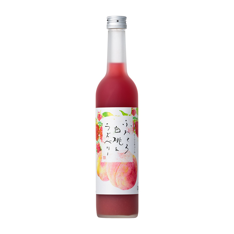浮露 白桃覆盆莓酒 500ml